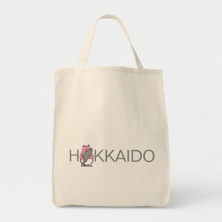 Bolsa Tote Hokkaido Rosa sobre Saco de Tote
