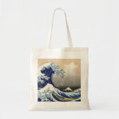 hokusai tote bolsa