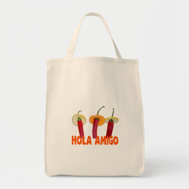 Bolsa Tote Hola Amigo (Frente)