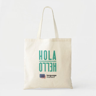 Bolsa Tote Hola/Hello Tote Bag by Language Matters