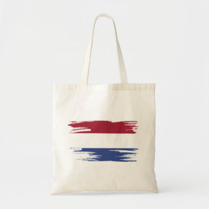 Bolsa Tote Holanda Flag Brush Art