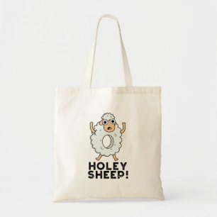 Bolsa Tote Holey Sheep Cute Animal Pun