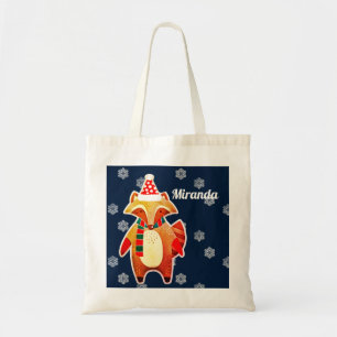 Bolsa Tote Holiday Raccoon