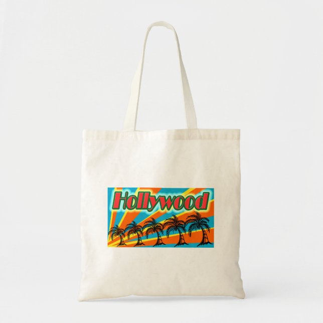 Bolsa Tote Hollywood 5 Palm Trees Bag (Frente)