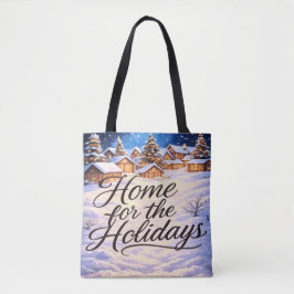 Bolsa Tote 'Home for the Holidays'