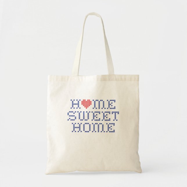 Bolsa Tote Home Sweet Home Tote Bag (Frente)