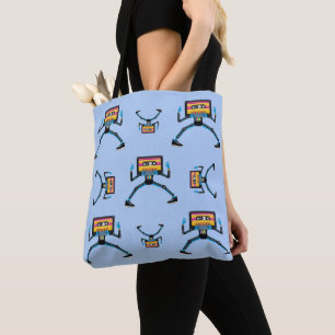 Bolsa Tote Homem-Cassete Retroativo