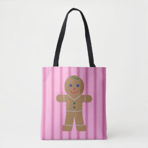 Bolsa Tote Homem de Gengibre Rosa, Divertido e Rico