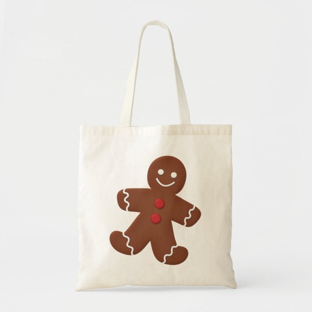 Bolsa Tote Homem de pão-de-espécie (Frente)