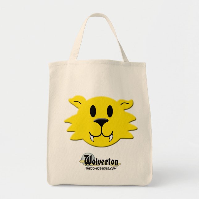 Bolsa Tote Homem-lobo (Frente)