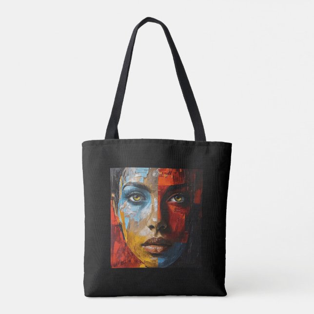 Bolsa Tote homenageando a beleza feminina (Verso)