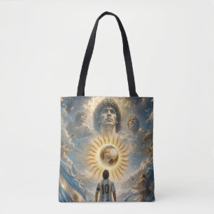 Bolsa Tote Homenagem à Lenda do Futebol Argentino