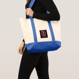 Bolsa Tote Homens da Letra H Assustadora