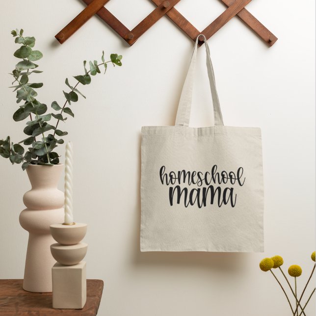 Bolsa Tote Homeschool Mama (Criador carregado)
