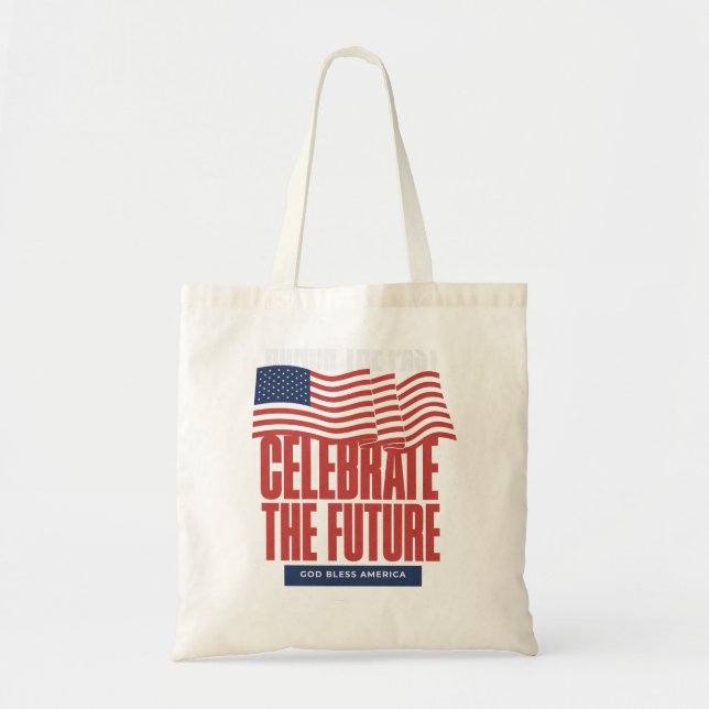Bolsa Tote Honra O Passado. Celebre O Futuro. (Frente)