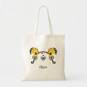Bolsa Tote Hoopoe Love Birds