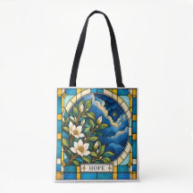 Bolsa Tote Hope Light Through Clouds