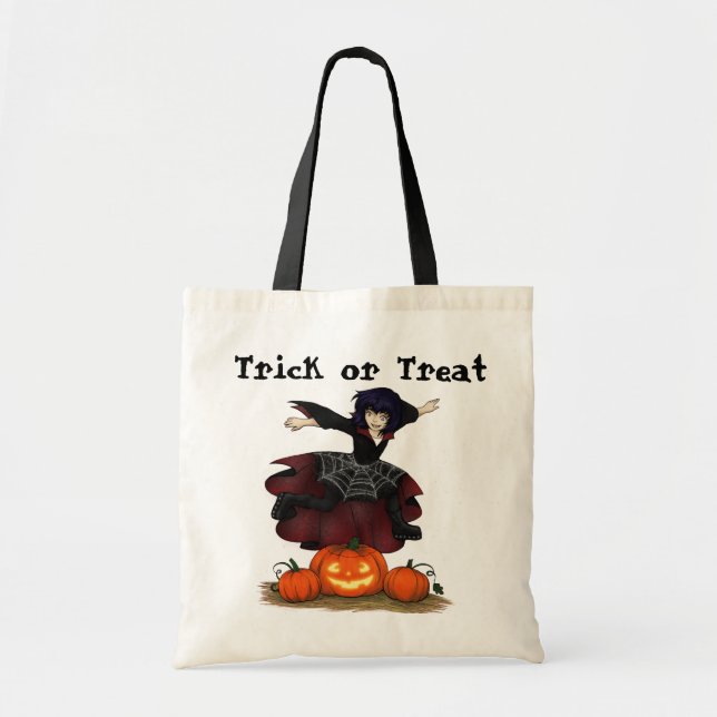 Bolsa Tote Hopping Hazel Halloween (Frente)