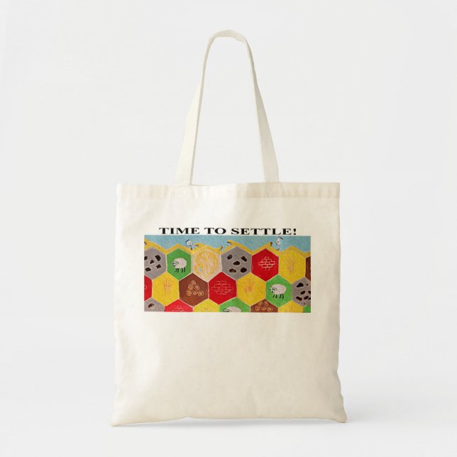 Bolsa Tote Hora de estabelecer a sacola para a engrenagem do (Frente)