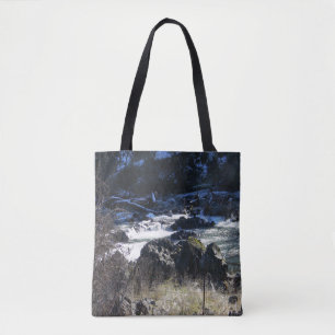 Bolsa Tote Hora de inverno em Hayfork, Califórnia...