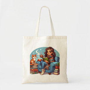 Bolsa Tote Hora de Leitura de Cozy