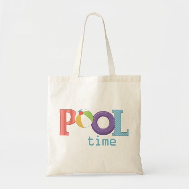 Bolsa Tote Hora de piscina (Frente)