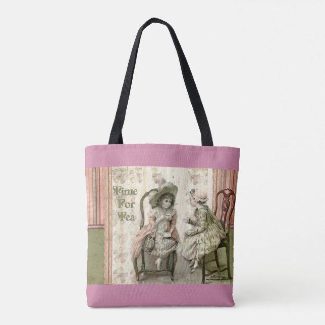 Bolsa Tote Hora Do Chá (Verso)