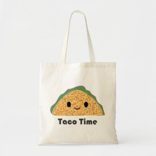 Bolsa Tote Hora do Taco Kawaii