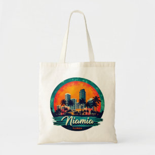 Bolsa Tote Horizonte de Miami City Flórida