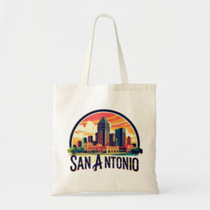 Bolsa Tote Horizonte de San Antonio Texas