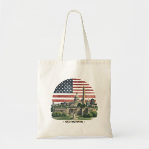 Bolsa Tote Horizonte de Washington DC