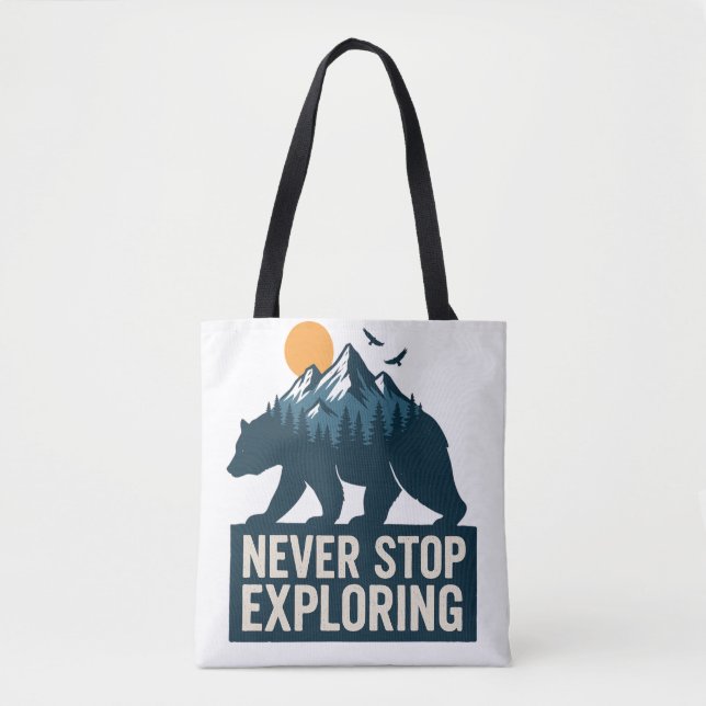 Bolsa Tote Horizontes Selvagens (Frente)