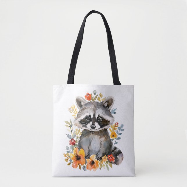 Bolsa Tote Hormona de Flores de Verão (Frente)