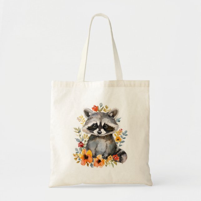 Bolsa Tote Hormona de Flores de Verão (Frente)