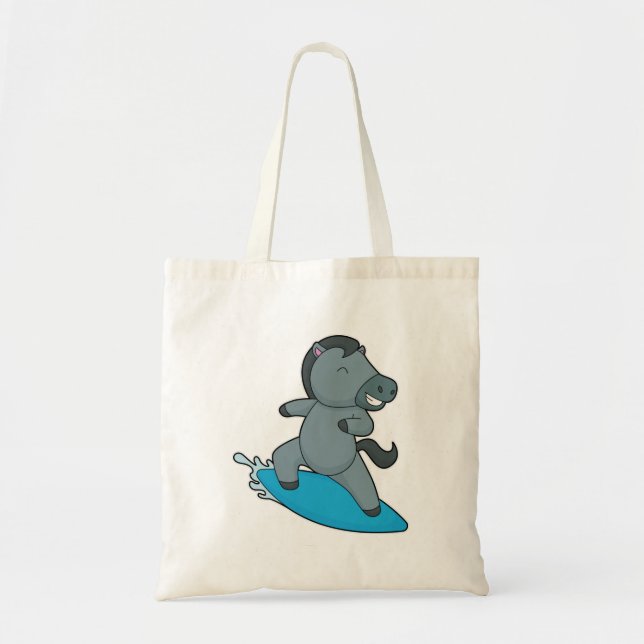 Bolsa Tote Horse Surfer Water (Frente)