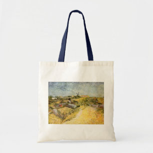 Bolsa Tote Hortas Vegetais, Montmartre, por Vincent van Gogh