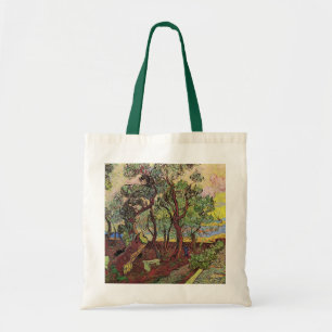 Bolsa Tote Hospital e Jardim de São Paulo de Vincent van Gogh