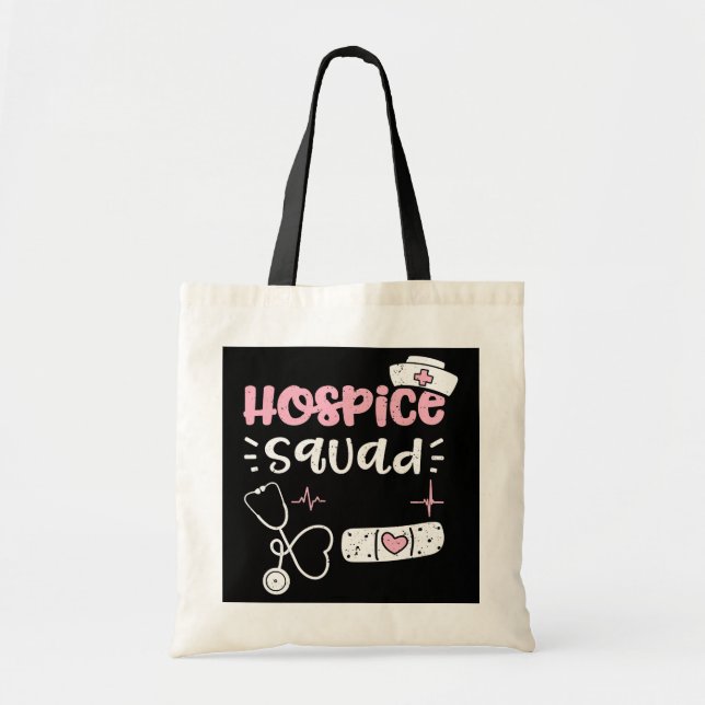 Bolsa Tote Hospital Squad Nurse Sayings (Frente)