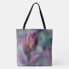 Bolsa Tote Hosta Flower Buple E Green