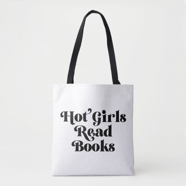 Bolsa Tote Hot Girls Leia Livros (Frente)