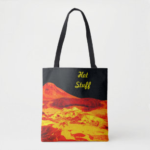 Bolsa Tote Hot Stuff Lava no saco