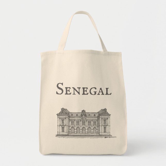 Bolsa Tote Hôtel de Ville, Dakar, Senegal (Frente)