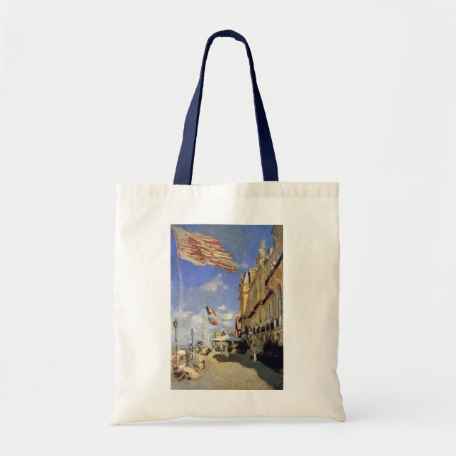 Bolsa Tote Hotel des Roches Noires, Trouville por Claude Mone (Frente)