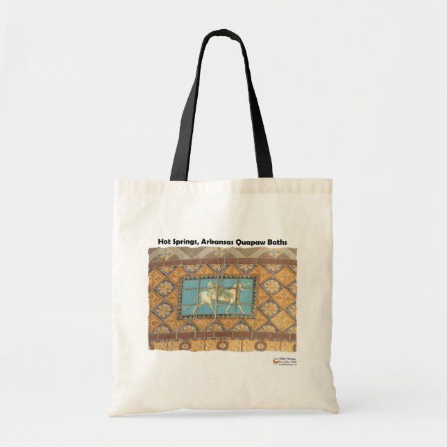 Bolsa Tote HotSprings, Roupa de presentes de Azulejos de Dome (Frente)