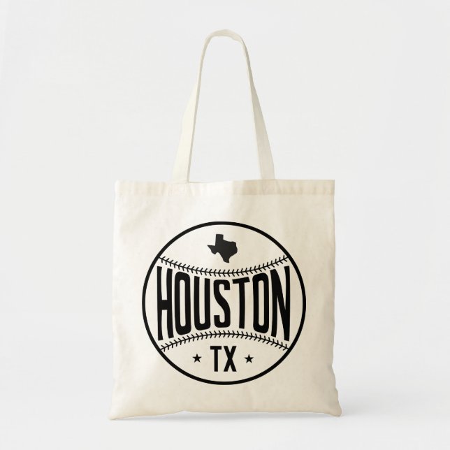 Bolsa Tote Houston Baseball Themed (Frente)