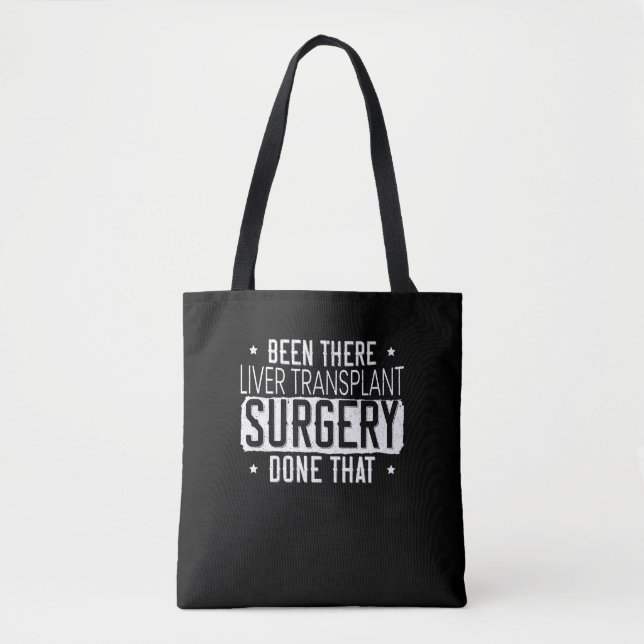 Bolsa Tote Houve Cirurgia De Transplante Hepático Que Fez Iss (Frente)