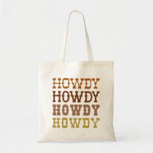 Bolsa Tote Howdy