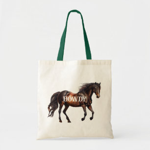 Bolsa Tote Howdy Horse