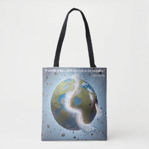 Bolsa tote HPT Terra Explodindo