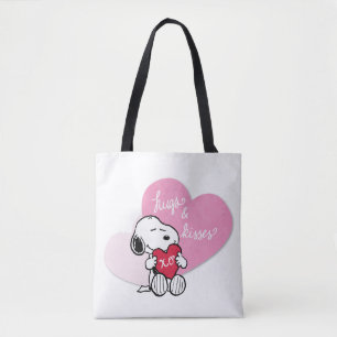 Bolsa Tote Hugs & Kisses de Snoopy